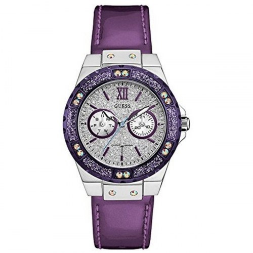 Dameur Guess W0775L6, lilla rem, Ø 38 mm