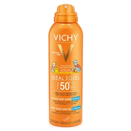 Solcreme spray Ideal Soleil Vichy MB001900 (200 ml) Spf 50 SPF 50+ 200 ml