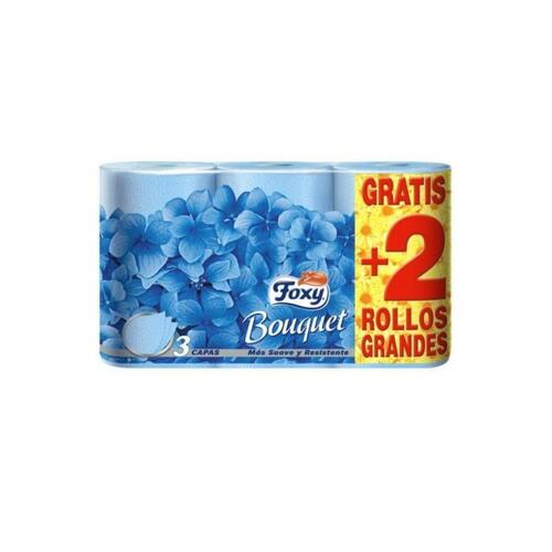 Toiletpapir Foxy Bouquet 3 lag (6 uds)