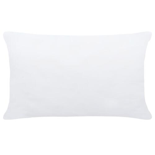 Inderpuder 2 stk. 50x30 cm hvid