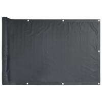 Altanafskærmning 75x500 cm oxfordstof antracitgrå
