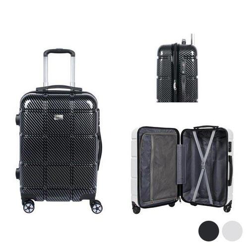 Stor kuffert Viro (77 x 48 x 31 cm) Hvid