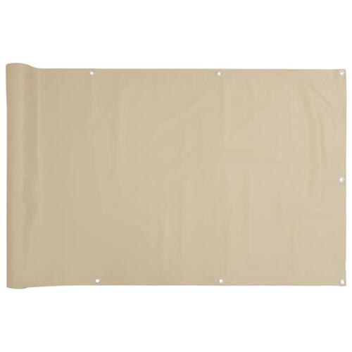 Altanafskærmning 90x300 cm oxfordstof beige