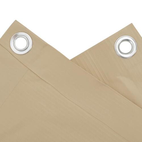 Altanafskærmning 120x500 cm oxfordstof beige