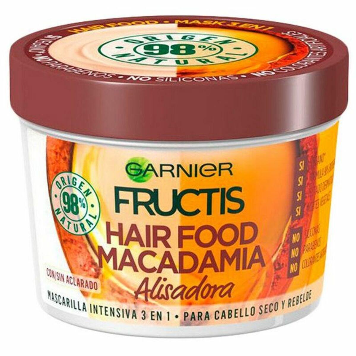 Hårkur Garnier Fructis Hair Food Macadamia 390 ml