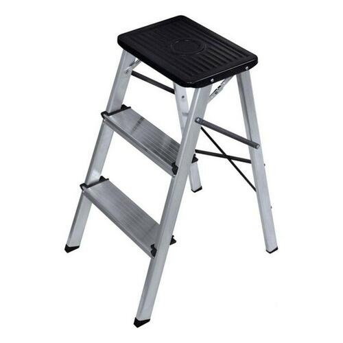 Antia sammenklappelig arbejdsskammel - 3 trin, aluminium