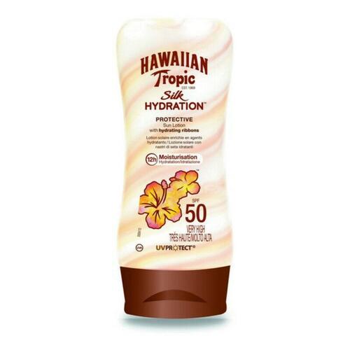 Solcreme Silk Hawaiian Tropic Spf 50+ (180 ml) 50 (180 ml)