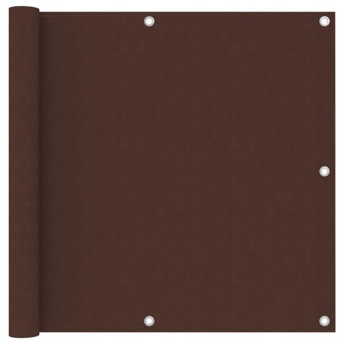 Altanafskærmning 90x500 cm oxfordstof brun