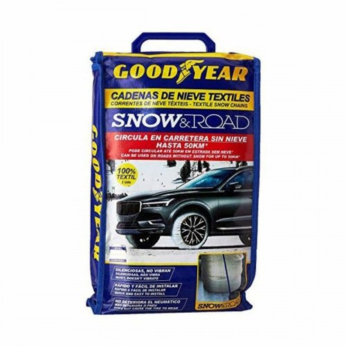 Snekæder til bil - Goodyear, tekstil (XL)