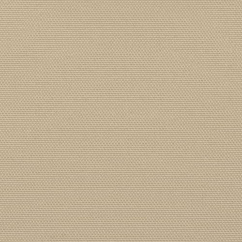 Solsejl 6x6 m firkantet oxfordstof beige