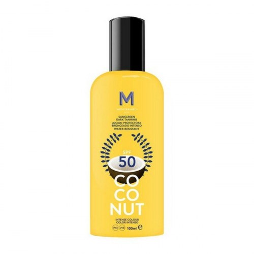 Solcreme SPF 50 Mediterraneo Sun Coconut Dark Tanning - 200 ml