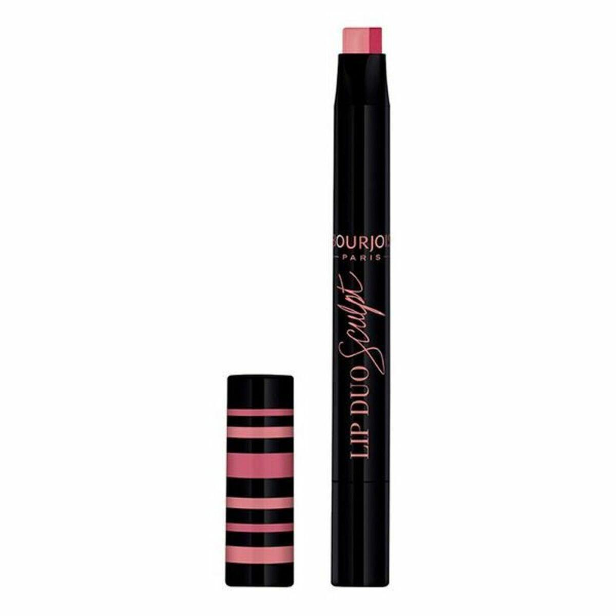 2 i 1 læbeblyant og eyeliner Lip Duo Sculpt Bourjois - 002 - peach-shake