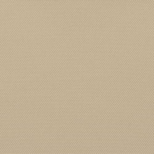 Solsejl 3x5 m rektangulær oxfordstof beige