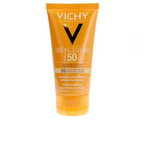 Solcreme med farve Vichy Idéal Soleil SPF 50 - Natural, 50 ml