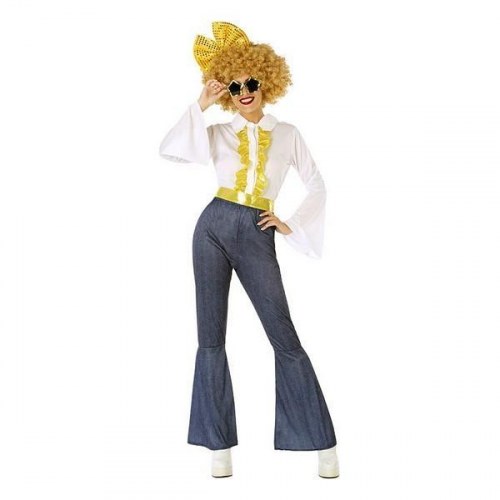 Carnival disco kostume til voksne - Dame XL (model 114074)