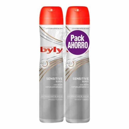 Deodorant spray 48h Byly Sensitive Suave - 2 x 200 ml