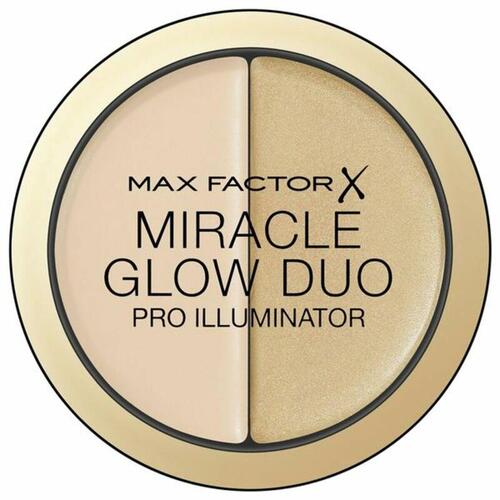 Lysreflekterende Miracle Glow Duo Max Factor 20 - Deep - 11 g