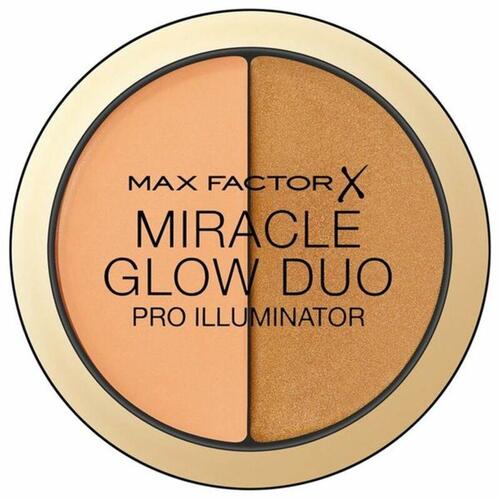 Lysreflekterende Miracle Glow Duo Max Factor 20 - Deep - 11 g