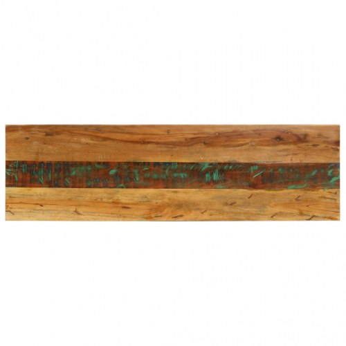 Konsolbord 120x35x76 cm massivt genbrugstræ