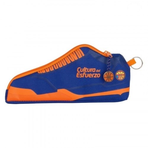 Valencia Basket penalhus M584 - blå/orange (24 × 10 × 2 cm)