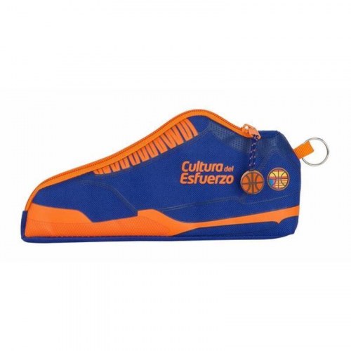 Valencia Basket penalhus M584 - blå/orange (24 × 10 × 2 cm)