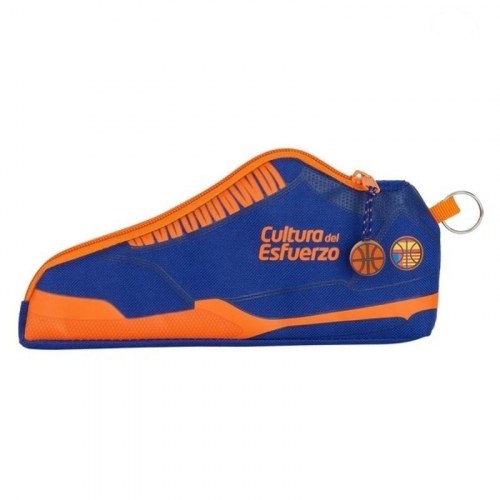 Valencia Basket penalhus M584 - blå/orange (24 × 10 × 2 cm)