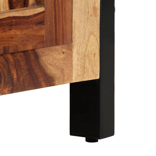 Skænk 120x35x75 cm massivt sheeshamtræ