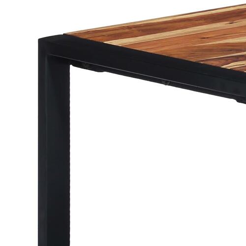 Sofabord 110 x 60 x 40 cm massivt sheeshamtræ