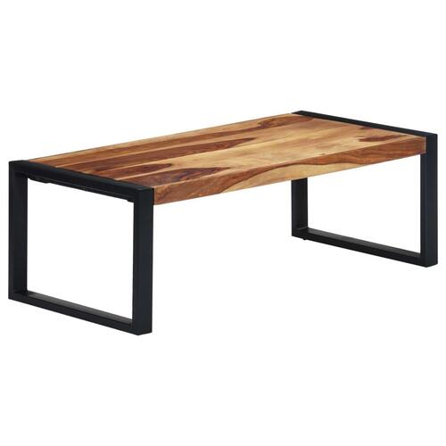 Sofabord 110 x 60 x 40 cm massivt sheeshamtræ