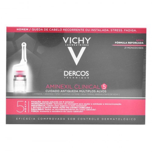 Anti-hårtab behandling Vichy Dercos Aminexil Clinical 5 - 21 ampuller á 6 ml