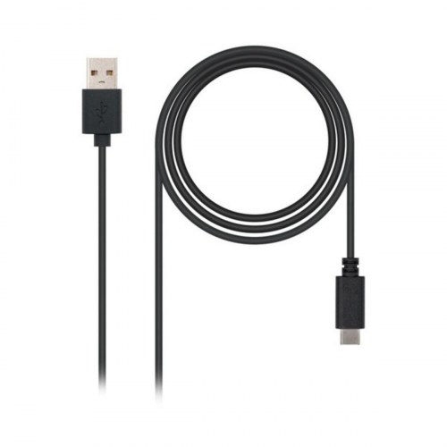 USB-C kabel NANOCABLE - USB A til USB C, 2 m, sort