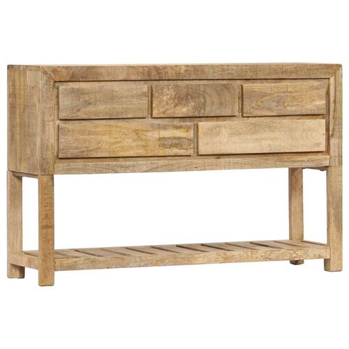 Skænk i massivt mangotræ 120 x 30 x 75 cm