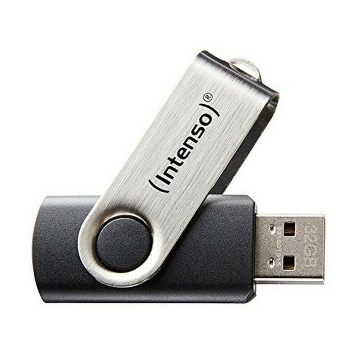 Usb Stick Intenso 3503490 Usb 2.0 64 Gb Sort 64 Gb Usb Stik