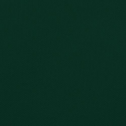 Solsejl 2,5x3,5 m oxfordstof rektangulær mørkegrøn