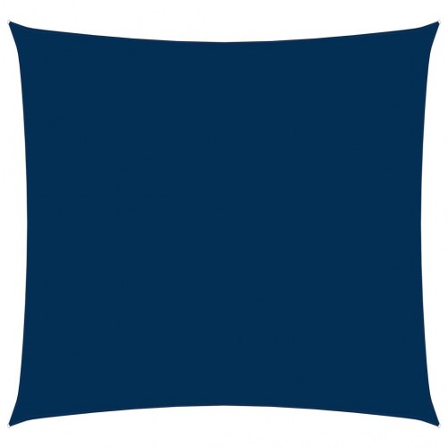 Solsejl 4,5x4,5 m firkantet oxfordstof blå