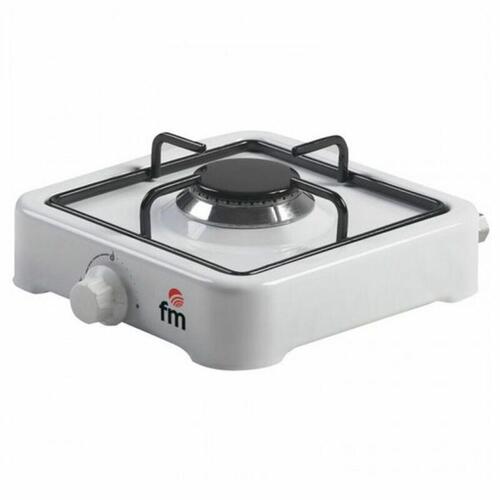 Grupo FM HG100 gasplade - 1 blus, hvid
