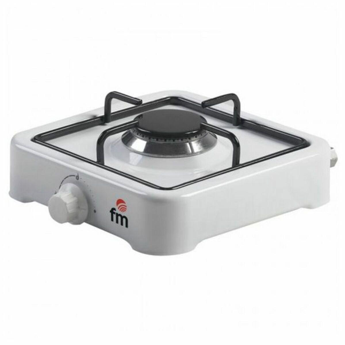Grupo FM HG100 gasplade - 1 blus, hvid