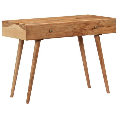 Skrivebord i massivt akacietræ 100 x 51 x 76 cm