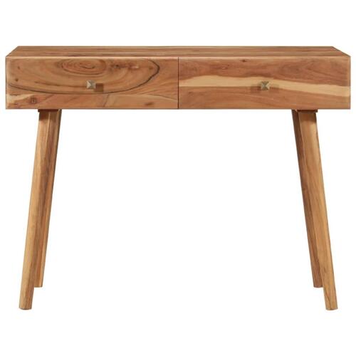 Skrivebord i massivt akacietræ 100 x 51 x 76 cm