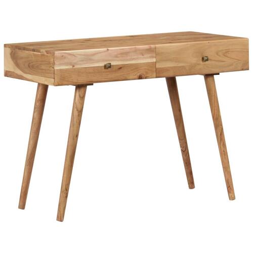 Skrivebord i massivt akacietræ 100 x 51 x 76 cm