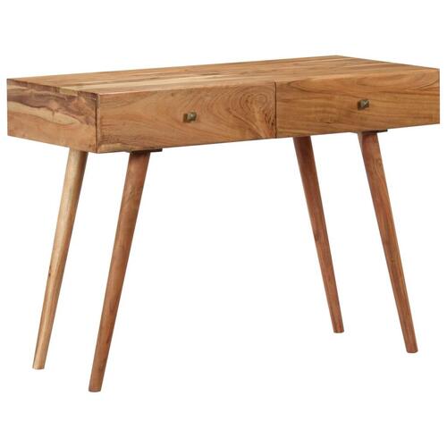 Skrivebord i massivt akacietræ 100 x 51 x 76 cm