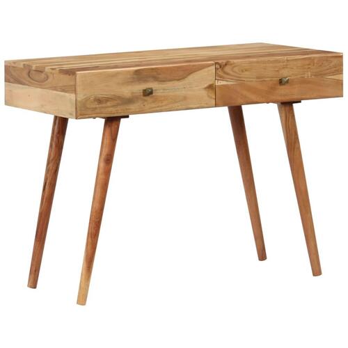 Skrivebord i massivt akacietræ 100 x 51 x 76 cm