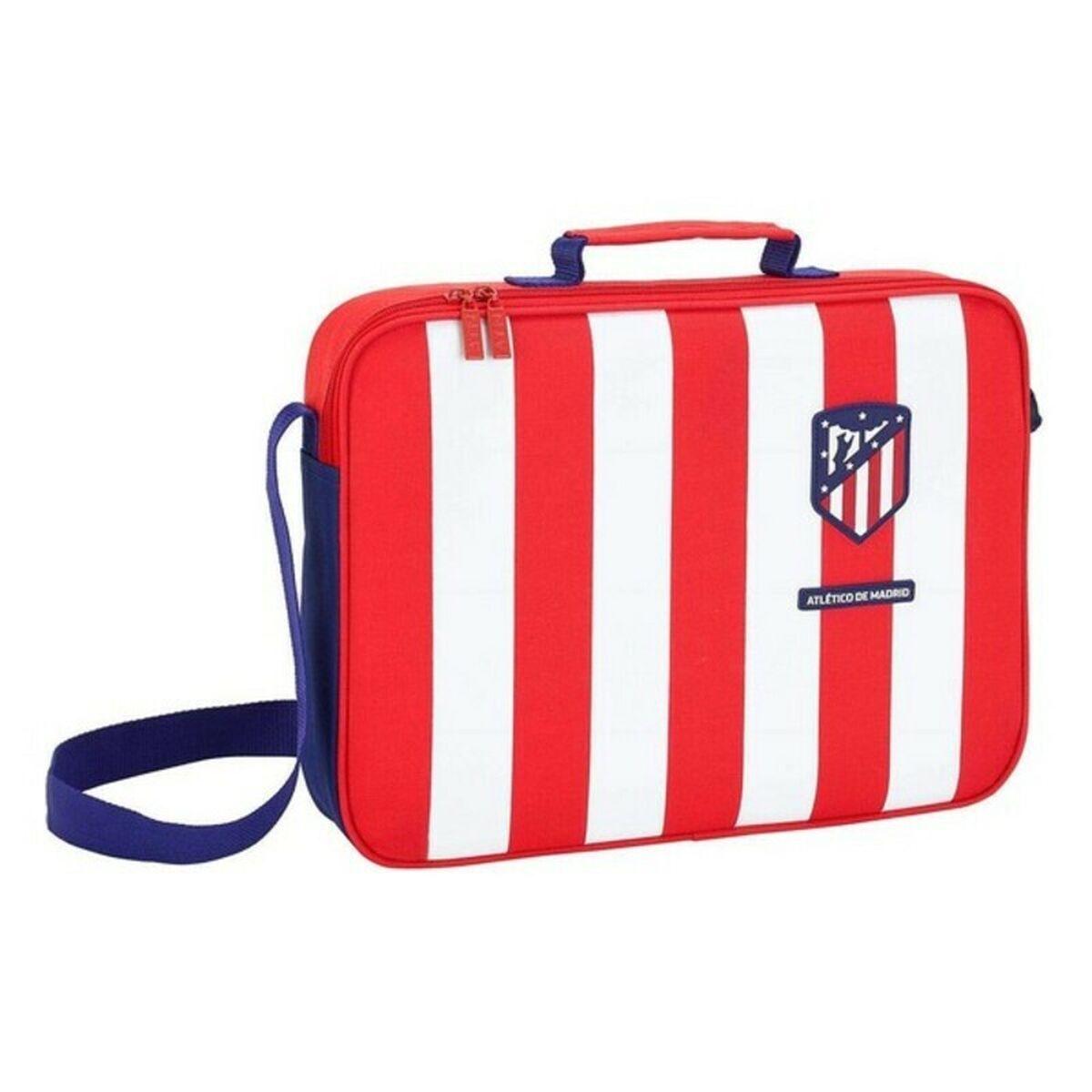 Skole Skoletaske Atlético Madrid Rød Blå Hvid 38 X 28 X 6 Cm