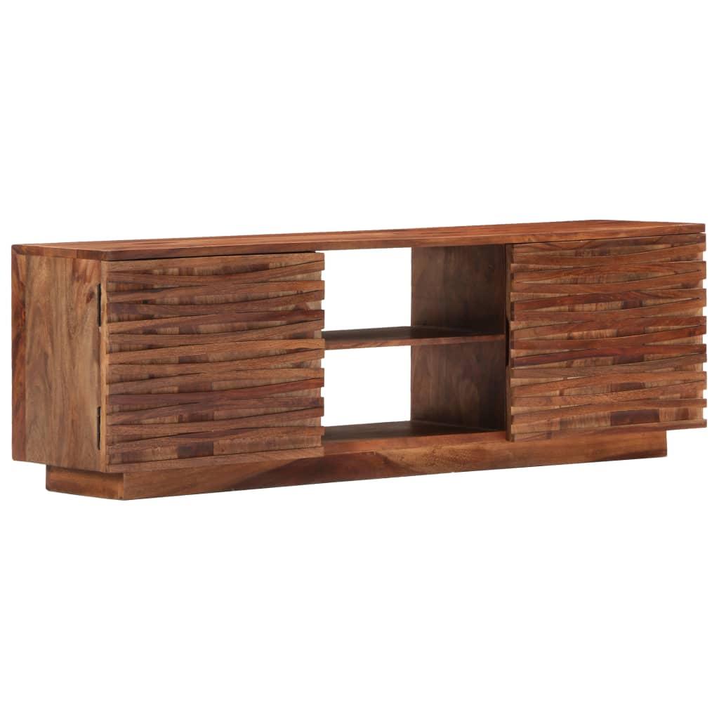 Tv-skab 120x30x40 cm massivt sheeshamtræ