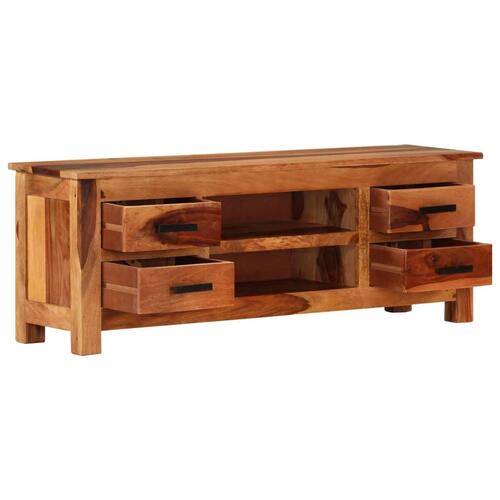 Tv-skab 110x30x40 cm massivt sheeshamtræ