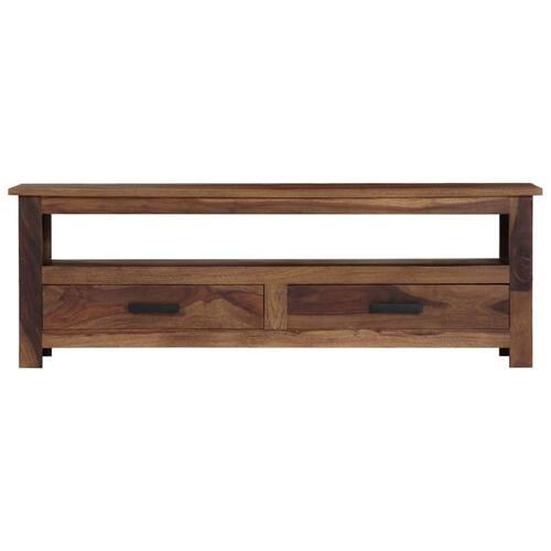 Tv-skab 118x30x40 cm massivt sheeshamtræ