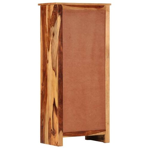 Højskab 50x30x110 cm massivt sheeshamtræ