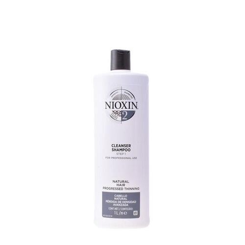Shampoo til volumen System 2 Nioxin Fint hår 1000 ml