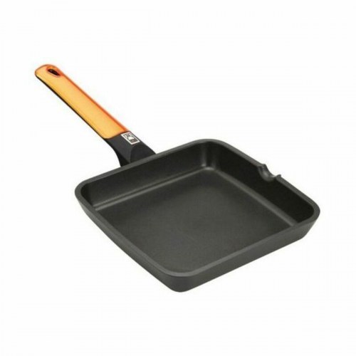 BRA A281328 grillpande 28 x 28 cm - sort/orange