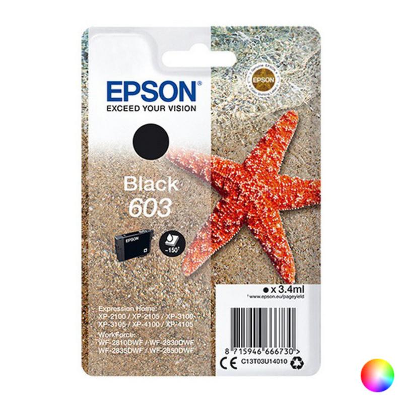 Kompatibel Blækpatron Epson 603 Sort